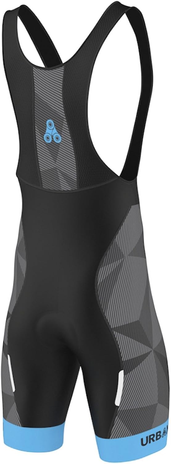 Men’s Urban Cycling Short Sleeve Jersey, Bib Shorts, or Kit Bundle: Clothing