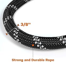Taglory Rope Dog Leash 5 FT with Comfortable Padded