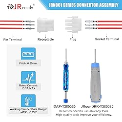 JRready ST6513 220Pcs MLX Pins Connector Kit 6p 9p