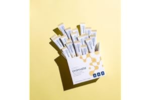 UNICITY UNIMATE LEMON GINGER STICK PACKS - Great Tasting - Ultra Concentrated Yerba Mate Drink Mix (30 Packets). Dietary Supplement. Healthy Alternative to Coffee and Energy Drinks (30-Day Supply)