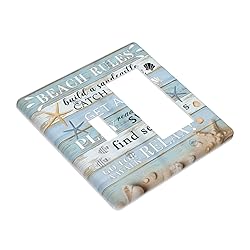 Decorative Outlet Covers Beach Rules Starfish
