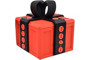 LDMFCPA Prank Screw Box, Really Annoying Gift Box 3D, 3D Printed Annoying Gift Box with Screws, Novelty Gift Idea Halloween Christmas 3D Printing Decorative Ornaments