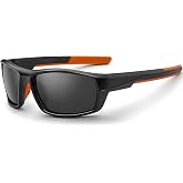 Óculos de Sol Masculino Polarizado Esportivo Proteção UV400 Preto Village Heaven 1040