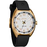 NIXON Mullet A1365-100m Water Resistant Unisex Analog Fashion Watch | (38mm Watch Face, 20mm Silicone Band)