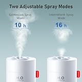 Vintoney 500ml Humidifier Ultrasonic Night Light Auto Shut Off USB Quiet view 6