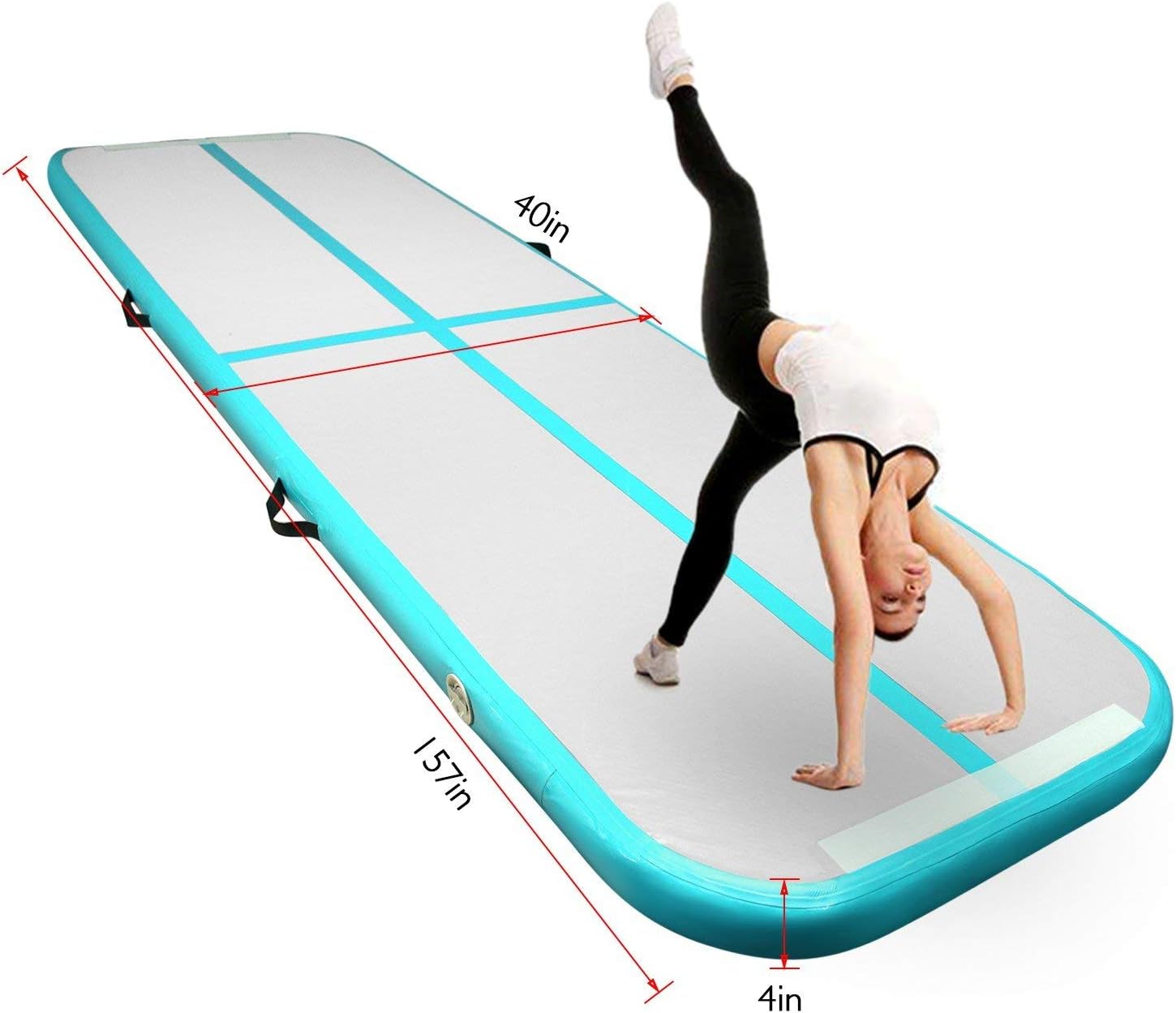 FBSPORT Airtrack tumbling mat Airtrack inflatable gymnastics air track