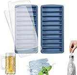 LessMo 2 PCS Ice Cube Tray, Long Ice Stick Tray