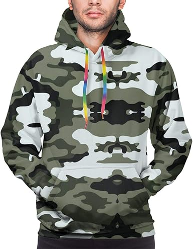 3d camo hoodie