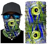 MEILAIER UV Fishing Mask Moisture Wicking Headband Seamless Bandana COOLMAX Microfiber for Cycling Running Hunting Motorcycle Head Wear