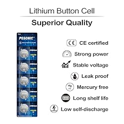PGSONIC CR2430 3V Lithium Battery