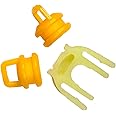 Transmission Shifter linkage Cable Bushing Repair Kit 14104 15276979 52855956AG Clip For Chevy Silverado 1500 2500 3500 4.3L 5.3L 6.0L 6.2L 6.6L Buick Cadillac GMC JEEP RAM Dodge 2004-2020(1Set/3PCS)