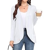 Colormagic Women's Lightweight Long Sleeve Cardigan Casual Open Front Cardigans for Women Trendy