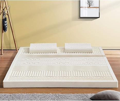 Amazon ラテックス マットレス 自然な通気性の換気の折られる滑り止め ベッド マットレス 寮 敷布団 白 80x190cm 31x75inch 折りたたみマットレス オンライン通販