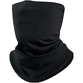 HAZENS Fleece Neck Gaiter, Neck Warmer for Men & Women, Ski Mask Windproof Winter Face Cover Mask for Cold Weather