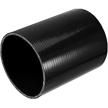 4 In Intake Coupler 3" Straight Silicone Coupler – 4-Ply Black Hose For Air Intake, Turbo, Intercooler 4 In Silicone Coupler - Foto 5