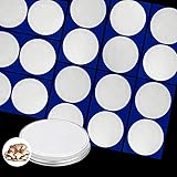 18 Pieces Synthetic Filter Paper Stickers 82 mm