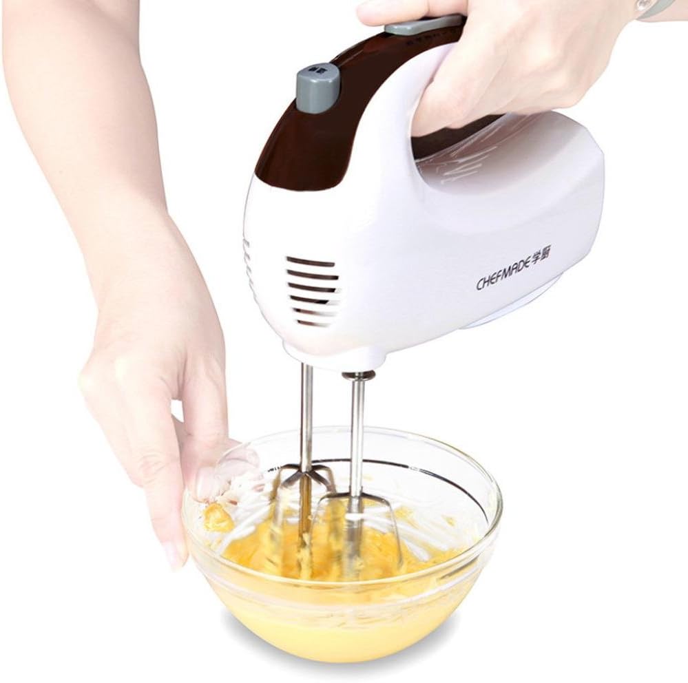 Sacow Hand Mixer, 125 W Electric Hand Mixer 5 Speed Mixer