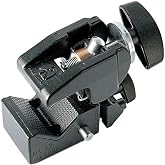 Manfrotto 635 Quick-Action Super Clamp (Black) | Includes wedge and 5-year warranty for mounting, positioning and grip