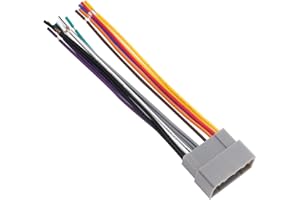 RED WOLF Aftermarket Stereo Install Wiring Harness Radio Speaker Power Plug Connector Replacement for Chrysler 2000-2007, Jee