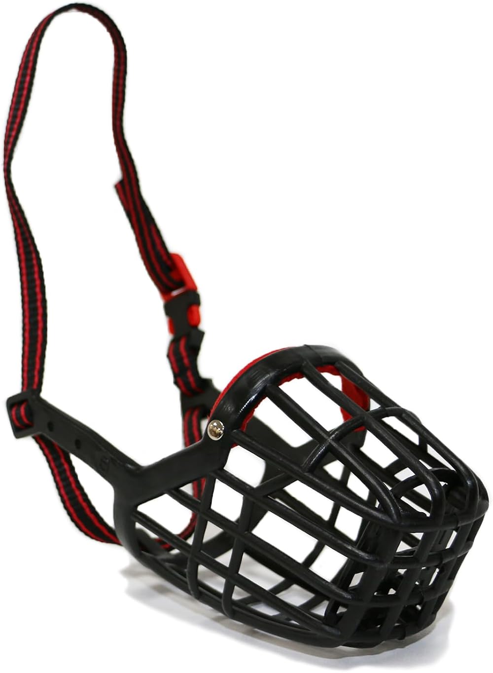 Ancol Dog Muzzle Gentle Strong Secure Basket Style 30cm Black Size 8