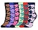 Basico Soft Warm Microfiber Fuzzy Winter Socks *Crew 12pairs(1pack)