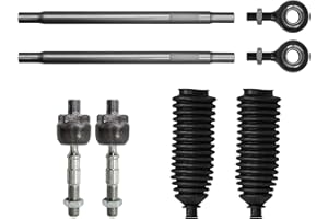 SuperATV Heavy Duty Tie Rod Kit for Can-Am Defender HD 10 (2020+) - Stock Length Replacement