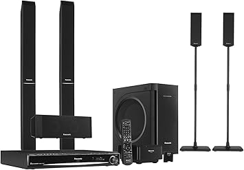 panasonic home theater 5.1 speakers & subwoofer pt660