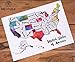 Scratch Off Map USA - Scratch The Silver Foil Of The United States & Reveal Beautiful Watercolor - By Inevitable Imports