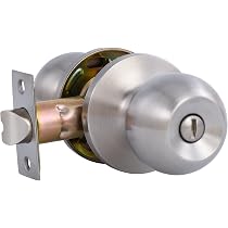 thumbnail image 2 of 2 Pack Entry Door Knob With Lock And Keys All Alike 2 of 11