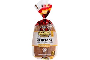 Canyon Bakehouse Gluten Free Heritage Style Honey White Bread,, 24 Oz (pack Of 6)