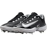 Nike Men's Alpha Huarache Elite 3 Metal Baseball Cleats DJ6521-011 (us_Footwear_Size_System, Adult, Men, Numeric, Medium, Numeric_8) Black/White