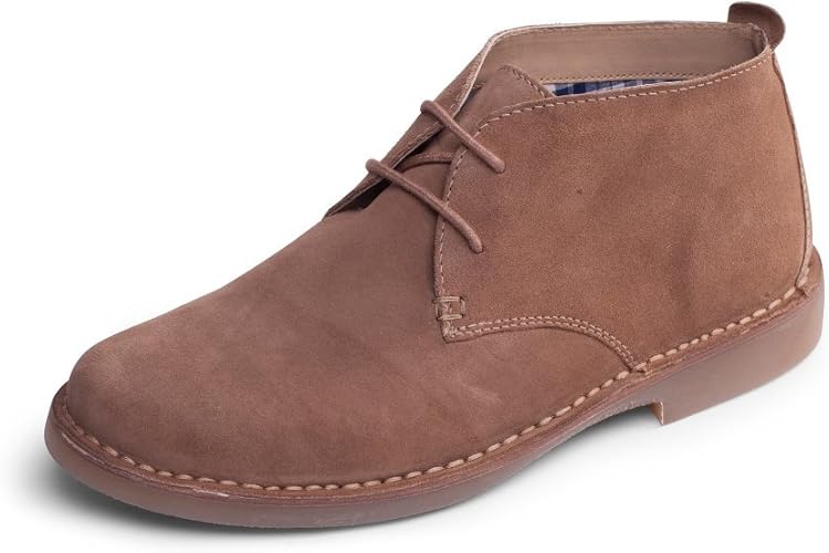 mens wide fit desert boots
