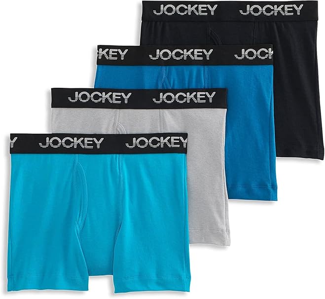 Jockey Boy's Underwear Boys Cotton Blend Boxer Brief 4