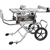 SKIL 10 Inch Heavy Duty Worm Drive Table Saw with Stand - SPT99-11