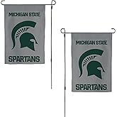 Desert Cactus Michigan State University MSU Garden Flag – 19 x 12 inch Michigan State Spartans Banner, For Outdoor Display and Events (Design J)
