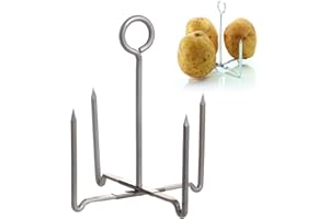 KITCHENCRAFT 4 Pronged Potato Baking Stand (2pcs pack)