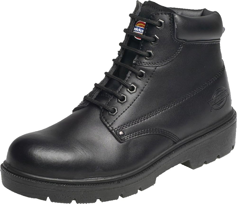Dickies Mens Antrim Super Safety Steel Toe Slip Resistant Leather Work