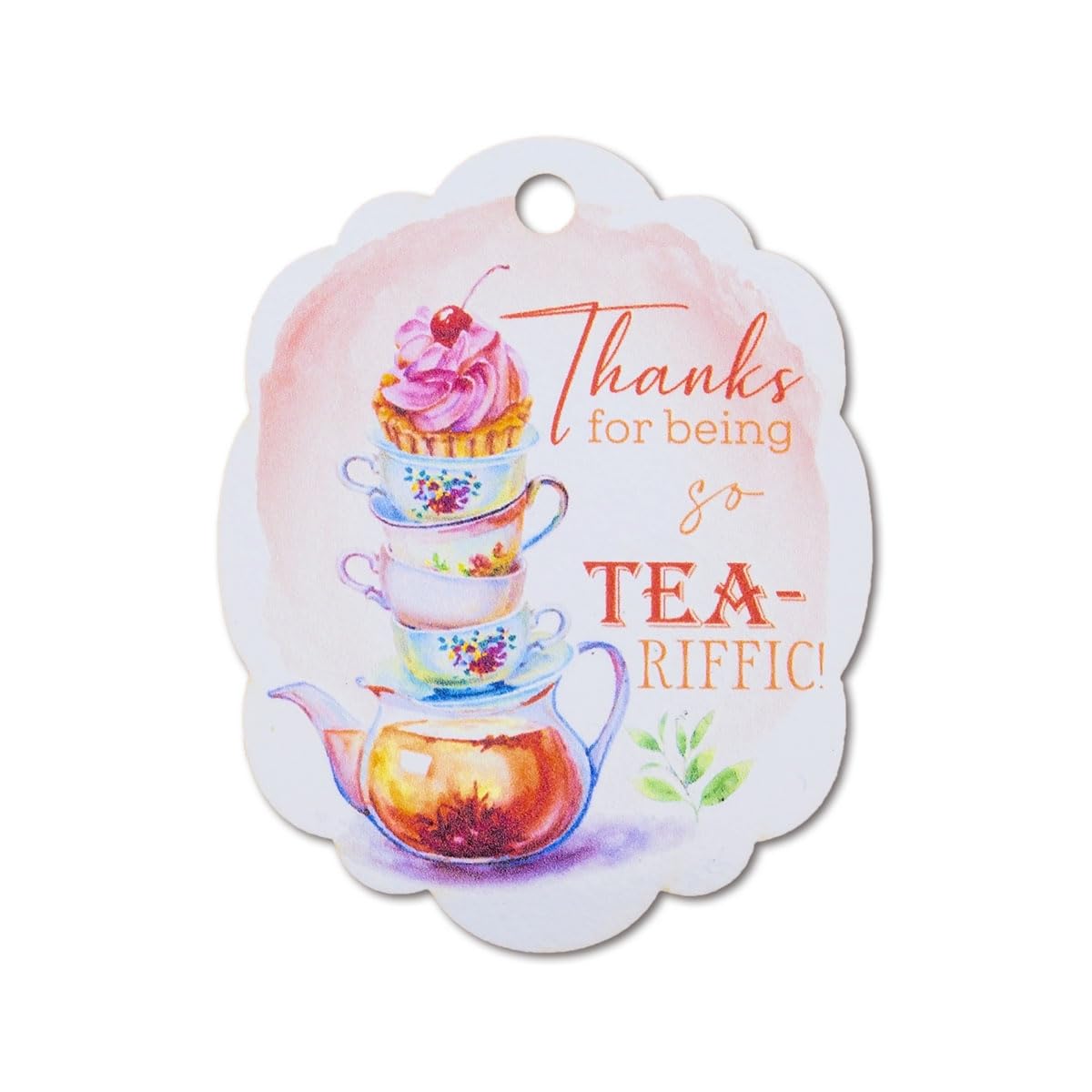 Summer-Ray 50pcs Thanks for Being so Teariffic Gift Tags for for All Occasions