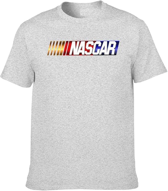 Amazon ｔシャツ メンズ 半袖 Nascar Logo プリント おしゃれ ブラック Tシャツ カットソー 通販