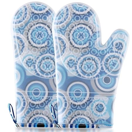 XXVH Guantes de Hornear de Alta Temperatura Guantes de Cocina de ...