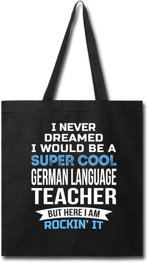 Funny German Language Teacher Tote Bag Gifts