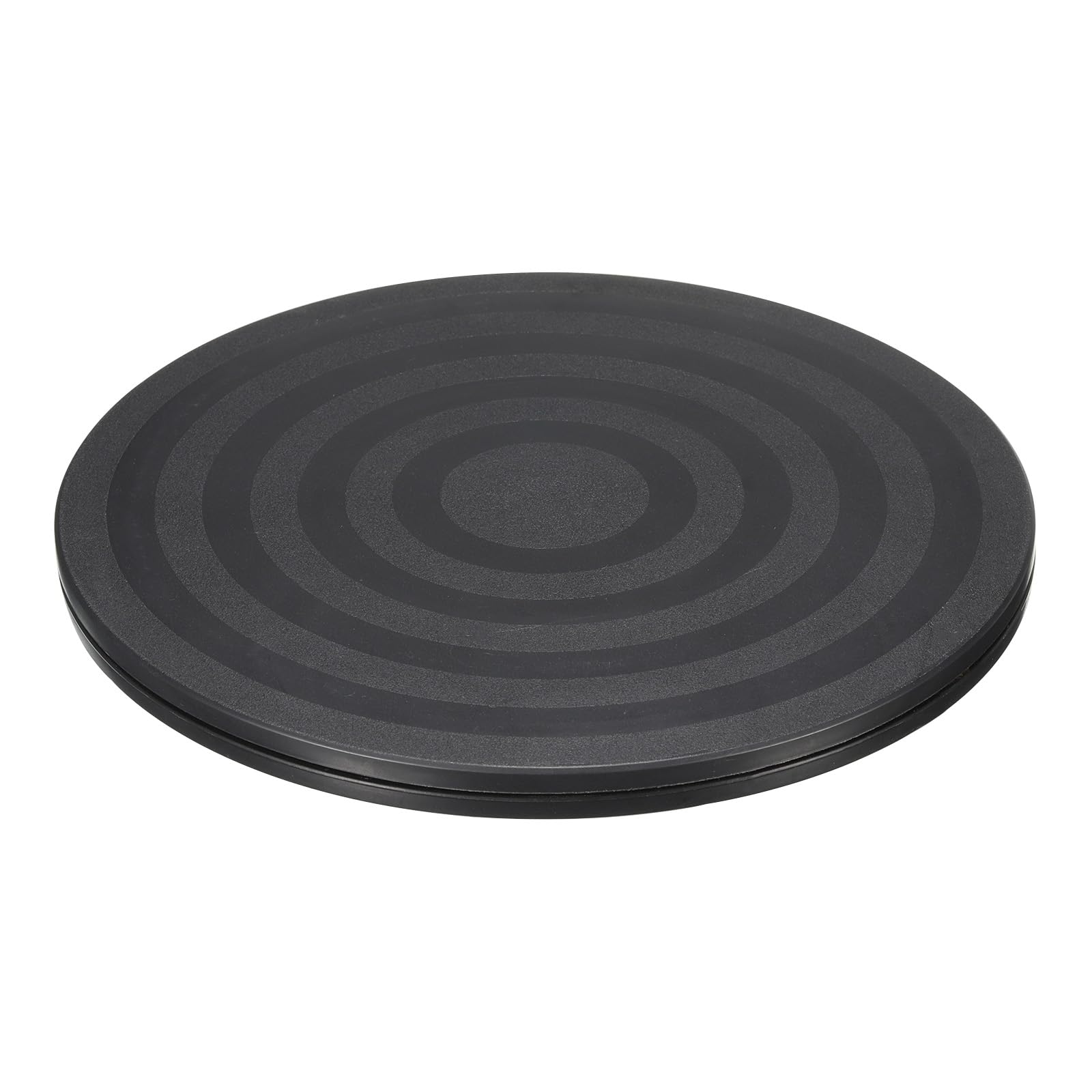 PATIKIL 8 Inch Heavy Rotating Swivel Stand with Steel Ball Bearings, 2Pcs 360° Rotation Turntable Lazy Susan Base for Big Screen TV Computers Monitors, Black