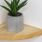 Anika Living Wooden Floating Corner Shelves 19cm x 19cm Set of 2 view 9