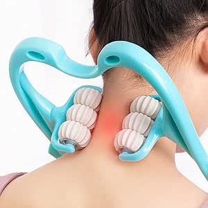 Amazon.com: Neck Massager, Trigger Point Roller Massager for Pain ...