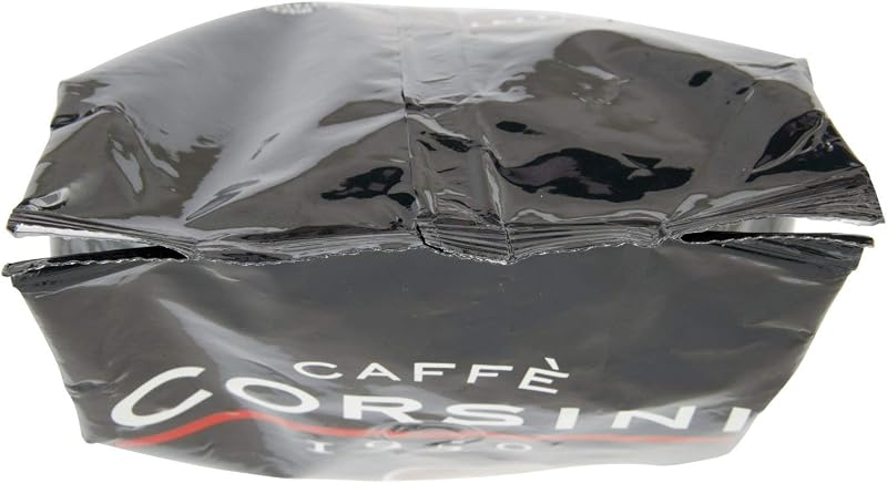 Cafè Corsini Espresso en grano, 1kg. Selección de granos de café para una mezcla de sabor intenso y cremoso
