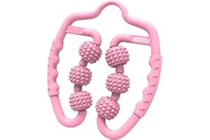 MZDXJ Fit Roller Pro,Six-Wheel Fascia Muscle Roller, Massage Roller for Relieve Muscle Soreness Thigh, Reduce Cellulite,Deep Tissues Massage