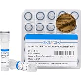 CryoKing Ultra Pure Water, Nuclease-Free Water, 25 &times; 1.8 mL Vials | 1.8mL Individual Package, Molecular Biology Grade, For PCR/RT-PCR, 0.1 &mu;m Filtered, DNase/RNase/Protease Free, Made in USA