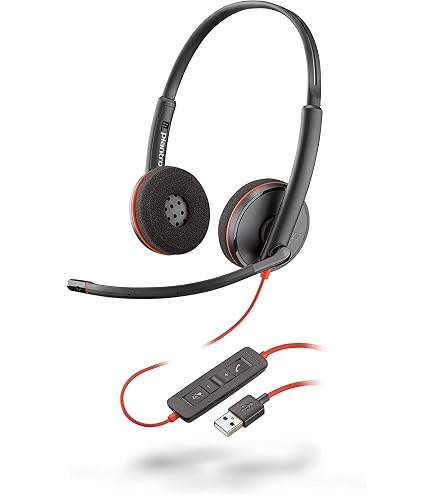 Poly Fone de ouvido Blackwire 8225 Stereo Microsoft Teams
