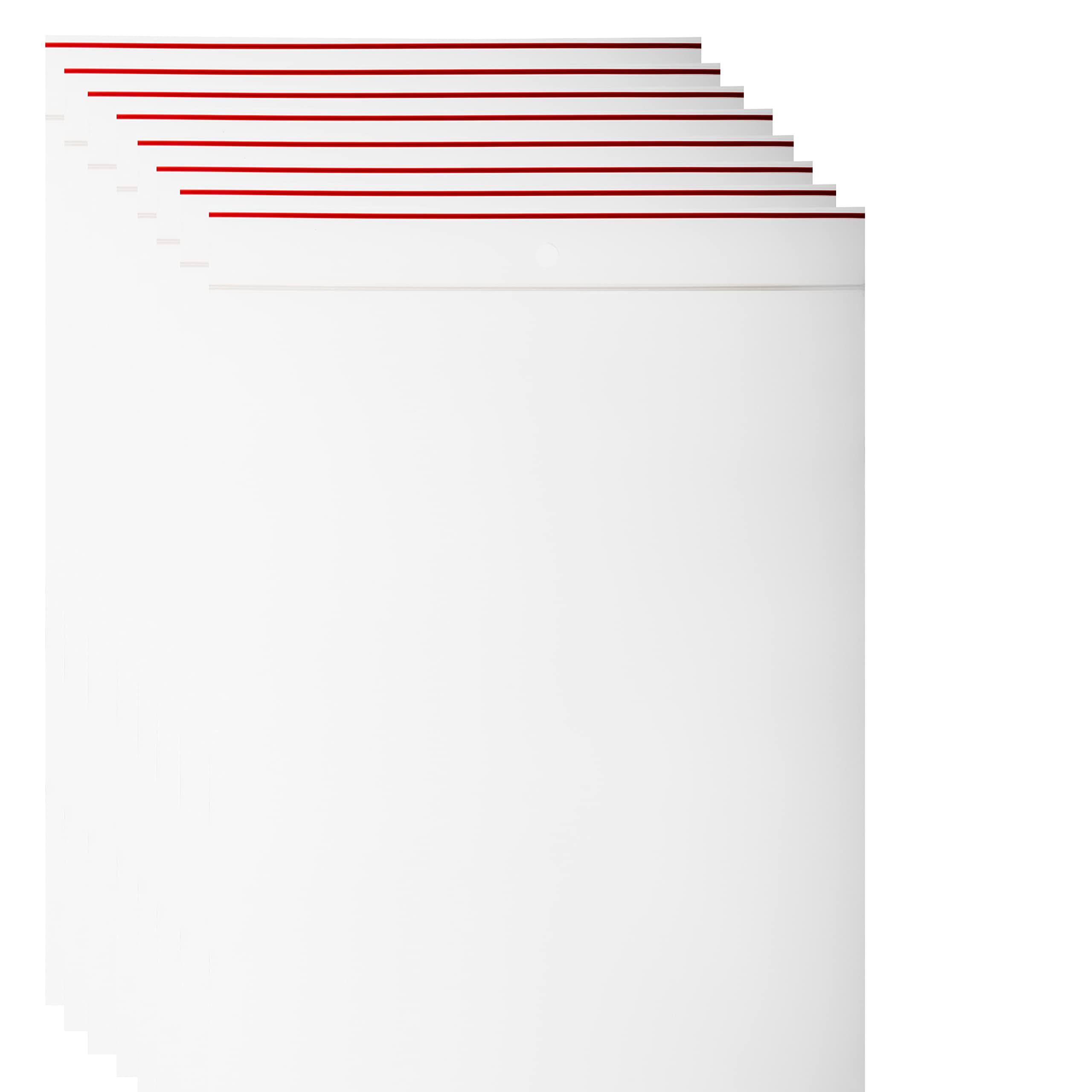 PAKICO Bag, Resealable Clear Plastic Envelope, Thick and Durable, Zipper, 15x20cm x 100, Food Safe, Multi-use, Ideal for Frozen Products, Birthday Gifts, Cookie Bags, Jewelry Packaging