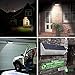 WBESEV Solar Lights Outdoor Lamp 1100 Lumens (Max) 46 LED Motion Sensor Light Aluminum Alloy Housing Waterproof Wireless for Outdoor Security Garden Yard Wall Light (2018 Upgraded Version)